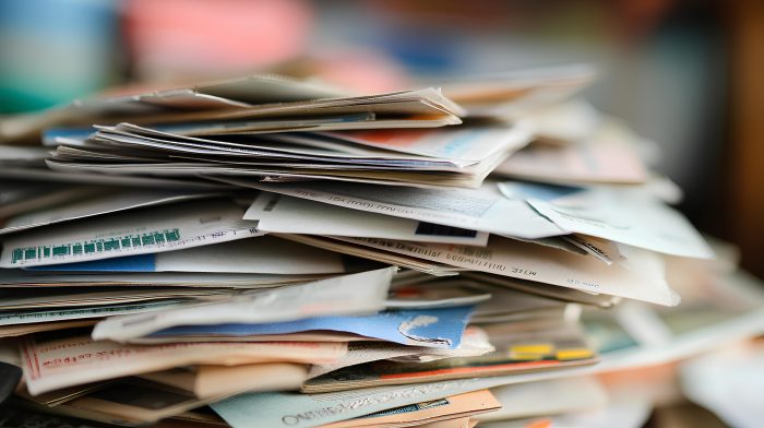 Mail piles up quickly, we can help you stay organized.